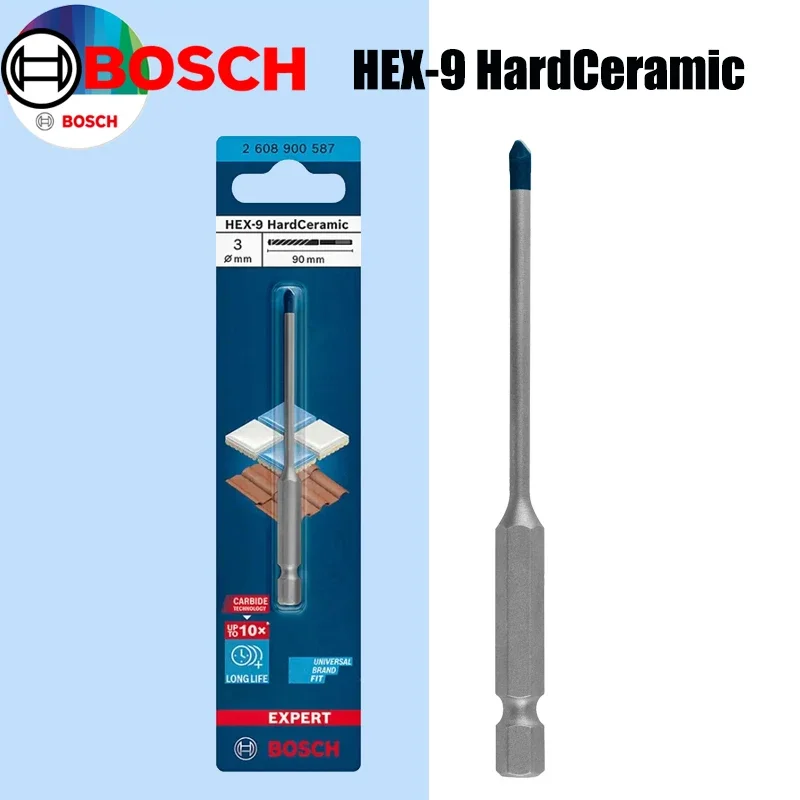Power Tools For Workshop - مثاقب سيراميك صلبة من بوش Hex-9