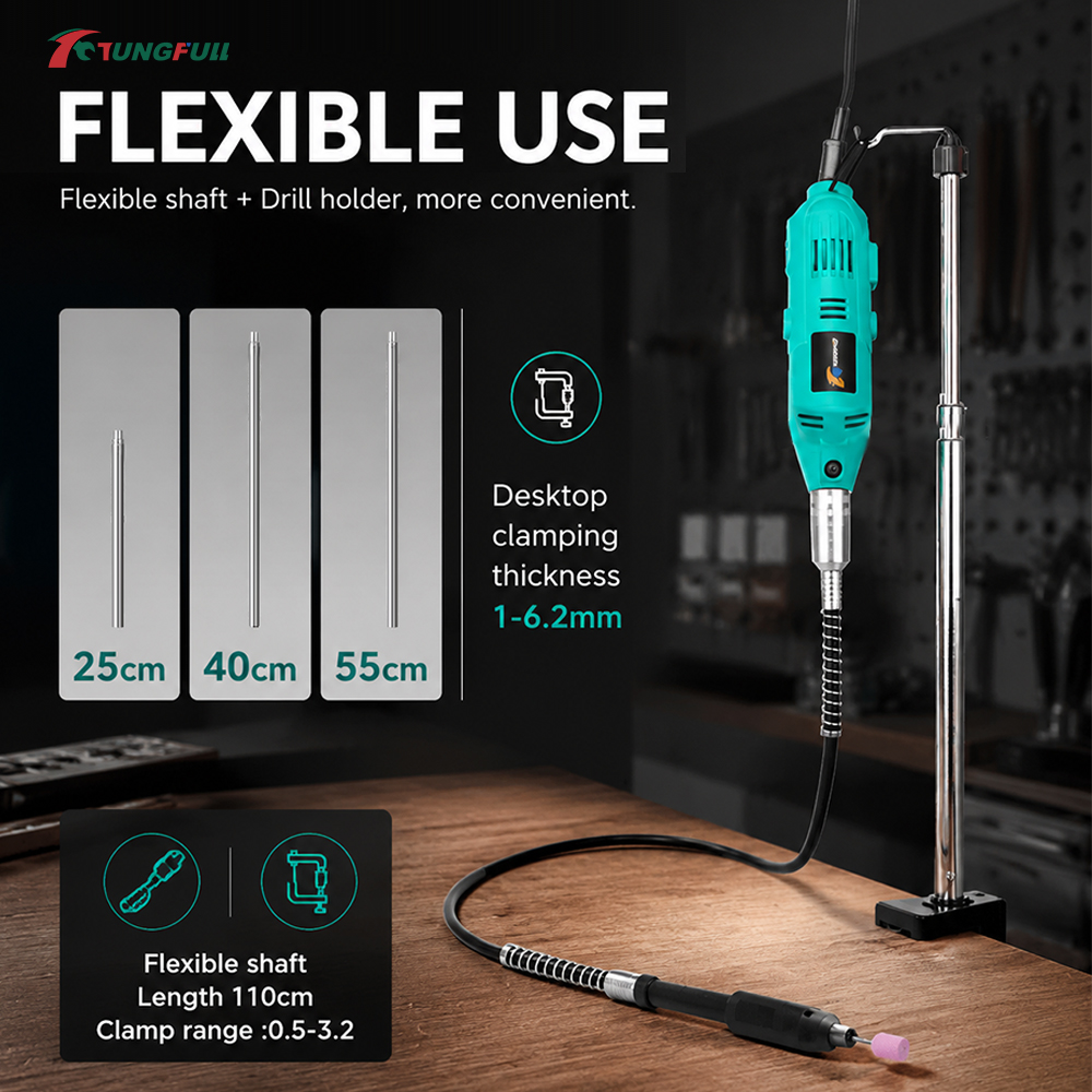 مجموعة مطحنة كهربائية صغيرة من - مراجعة Power Tools For Workshop وسعره