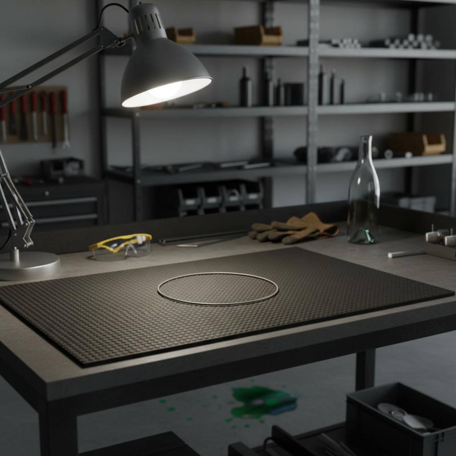 شفرة قطع الكريستال ذات الحلقة  - مراجعة Power Tools For Workshop وسعره