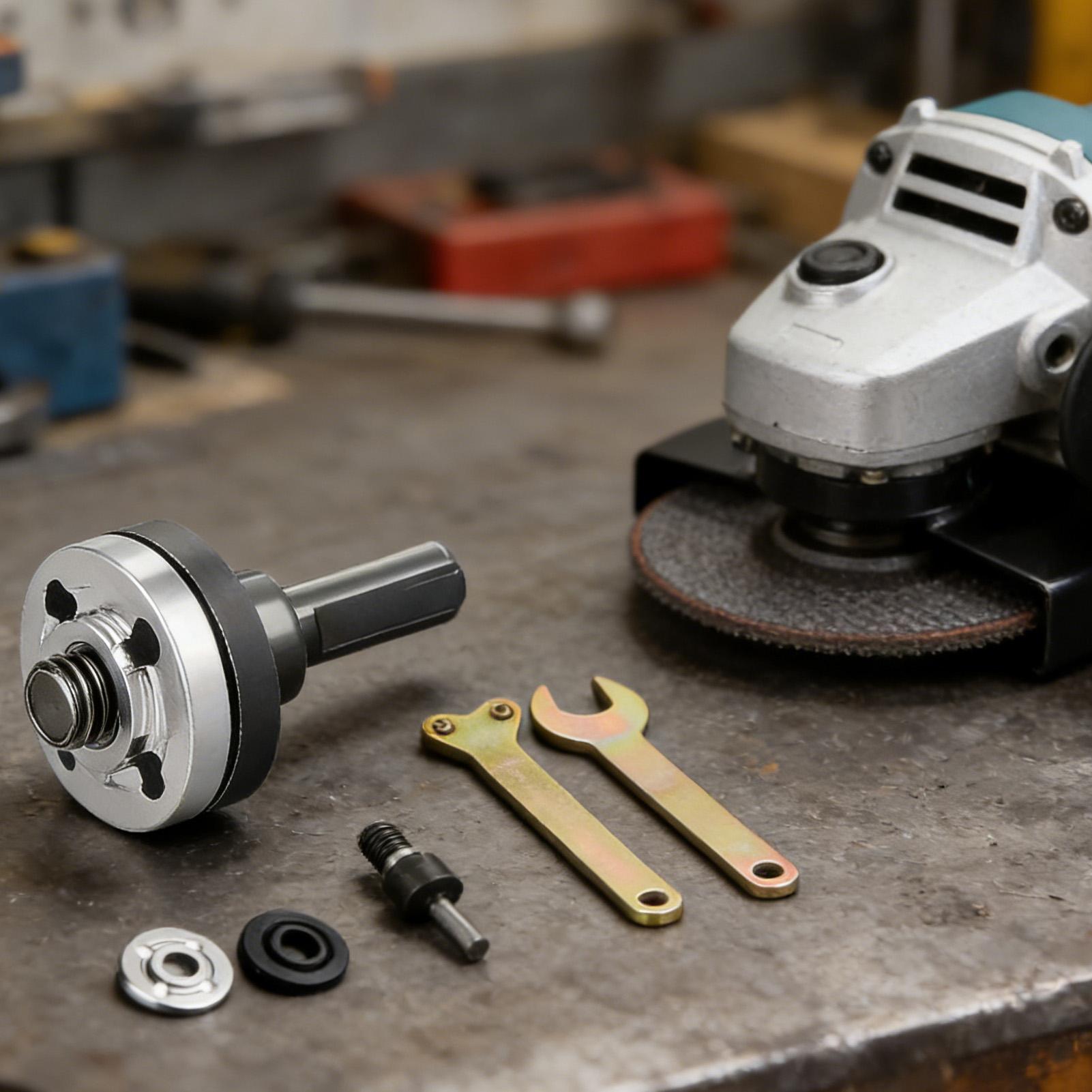 طقم مفتاح ربط لجهاز الجلخ الزا - مراجعة Power Tools In Workshop وسعره