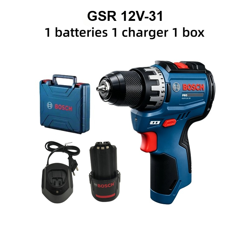 مثقاب لاسلكي بوش برو GSR 12V-3 - مراجعة Power Tools For Workshop وسعره