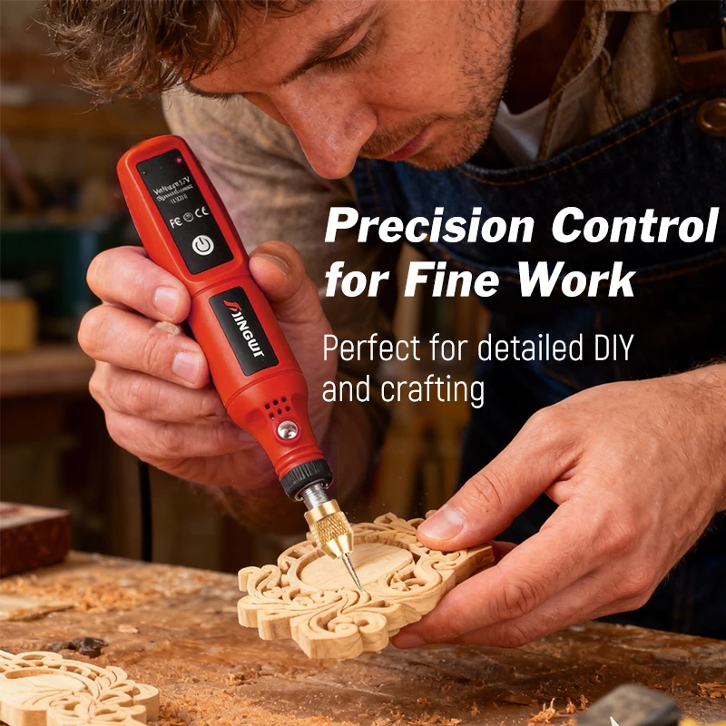 قلم نقش لاسلكي قابل لإعادة الش - مراجعة Power Tools For Workshop وسعره